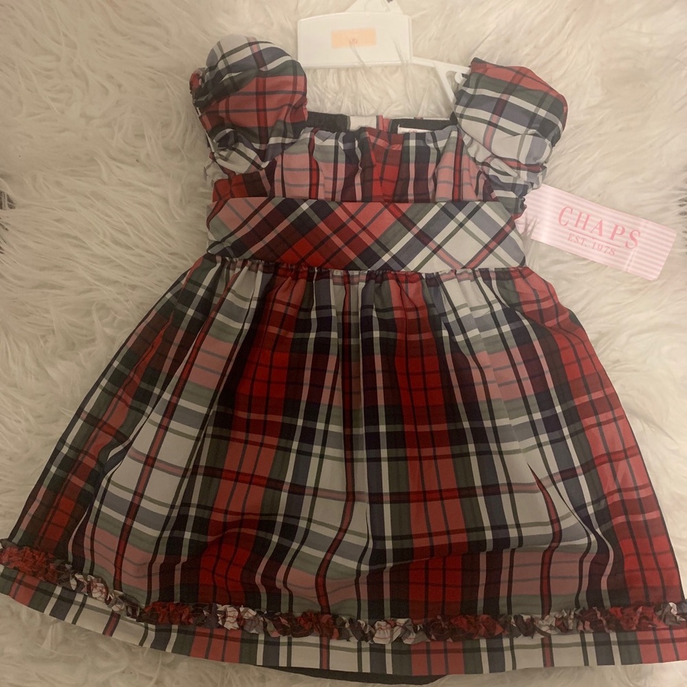 Chaps dress 09 months brand new !